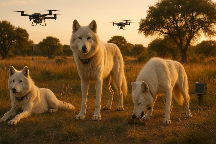 Tracking Romulus, Remus, and Khaleesi – New Behavioral Discoveries from De-extinct Dire Wolves
